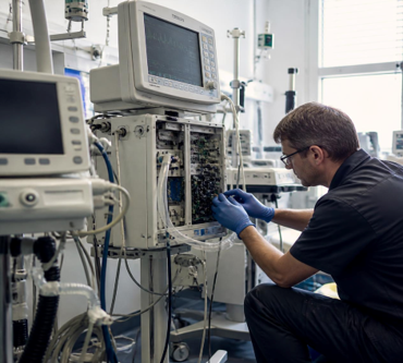Biomedical Device Repair and Service completed efficiently, affordably, and reliably.