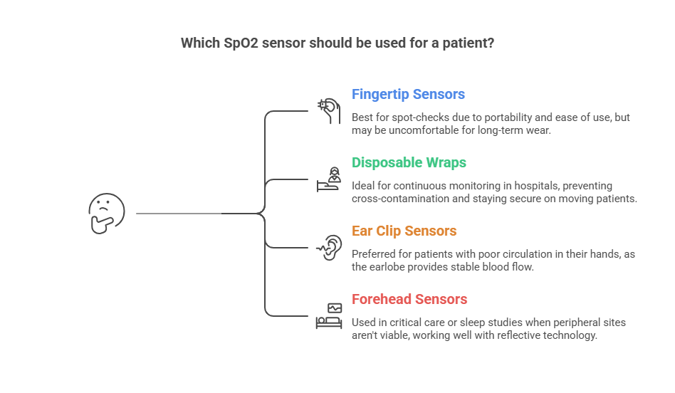 Types of SpO2 Sensors